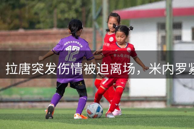 拉唐突发伤情被迫离场，米内罗紧急替补登场
